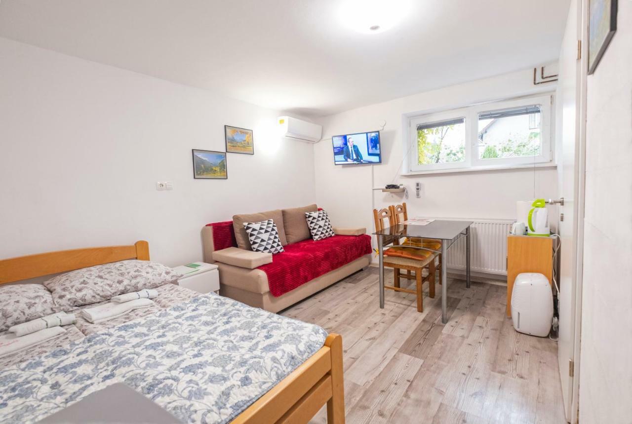 Newly Renovated Studio With Air Conditioner & Free Parking Ljubljana Ngoại thất bức ảnh